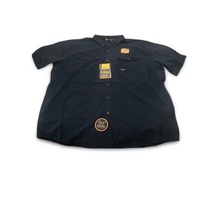 Ariat Rebar Men’s Short Sleeve Button Down – XL – UPF 50